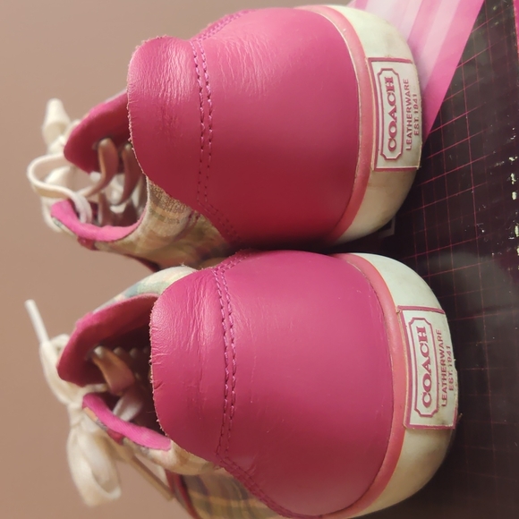 Coach Barett Pink Sneakers - Picture 6 of 9